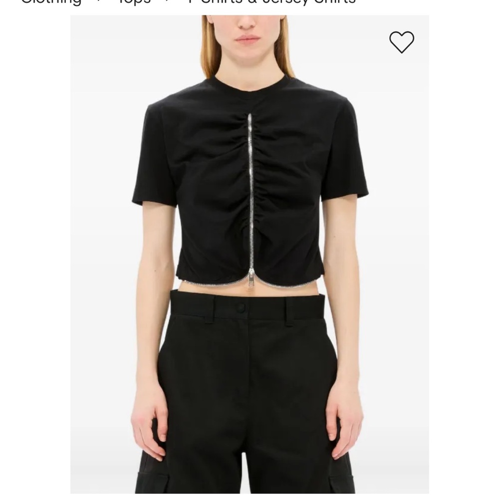 MSGM Zip Up Top size small